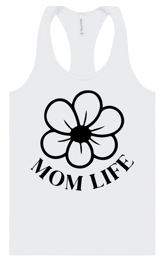 Mom Life Women's Racerback Tank