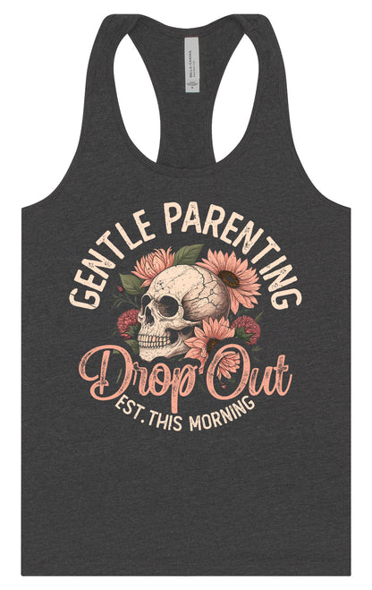 Gentle Parenting Drop Out Women's Racerback Tank