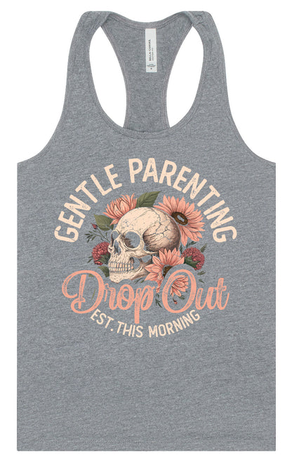 Gentle Parenting Drop Out Women's Racerback Tank