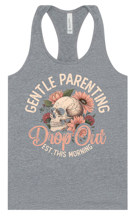 Gentle Parenting Drop Out Women's Racerback Tank