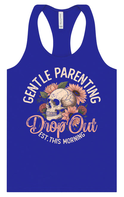 Gentle Parenting Drop Out Women's Racerback Tank