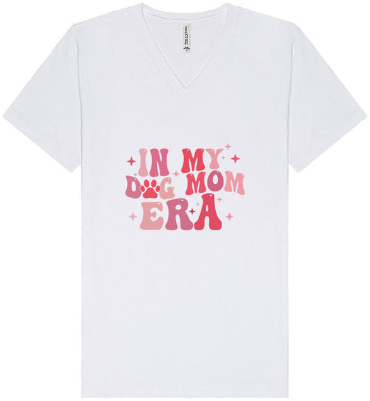 Dog Mom Era Unisex V-Neck Shirt