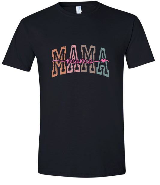 Retro Mama Adult Gildan Soft Shirt