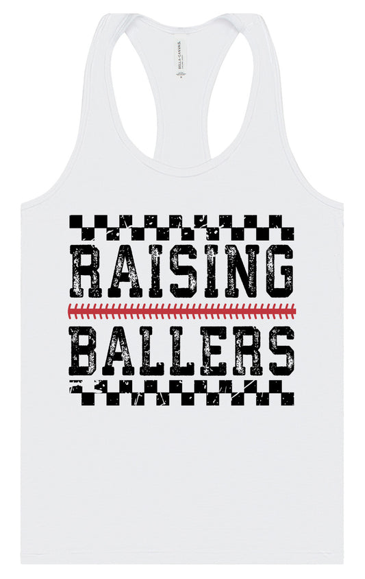Raising Ballers Women's Racerback Tank