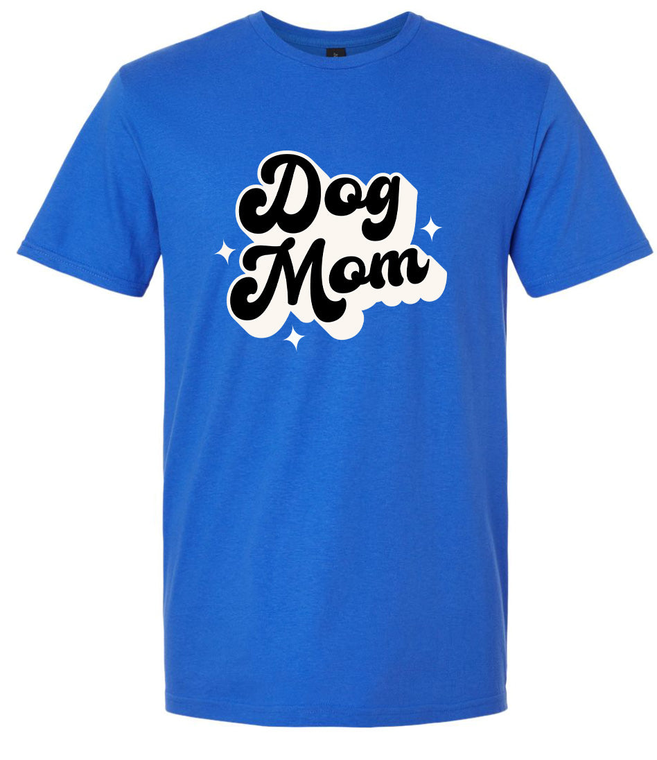 Dog Mom Adult Gildan Soft Shirt