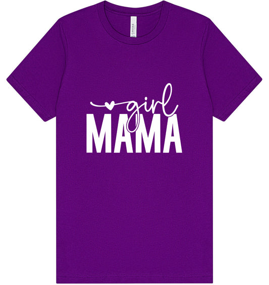 Girl Mama Adult Bella Canvas Shirt