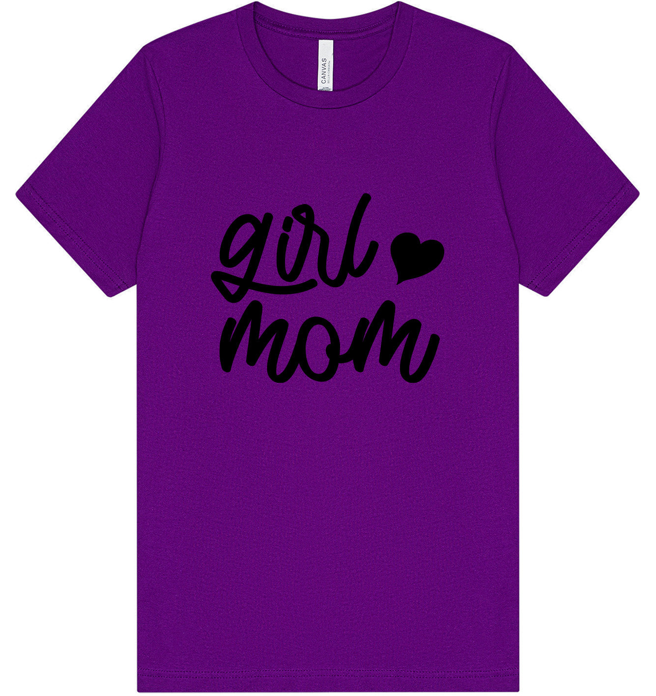 Girl Mom Adult Bella Canvas Shirt