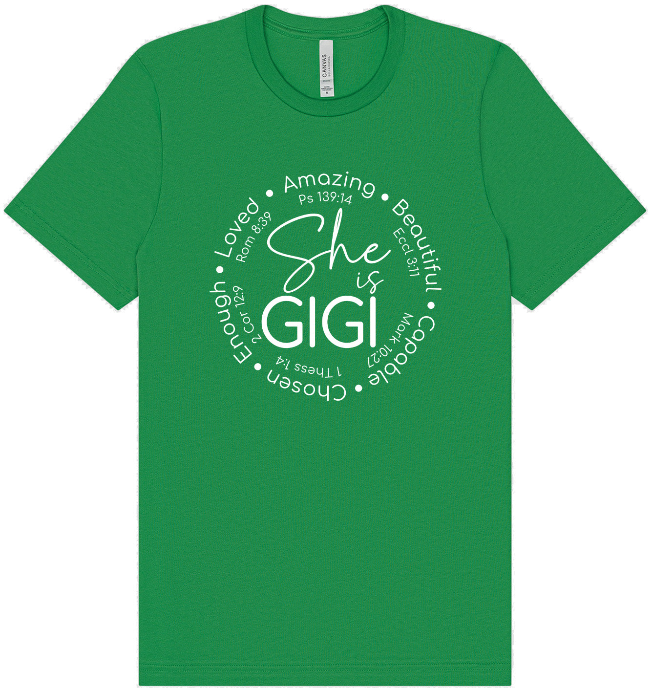 Biblical Gigi Adult Bella Canvas Shirt
