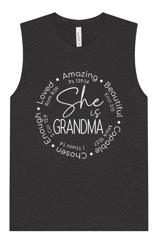 Biblical Grandma Muscle Tank