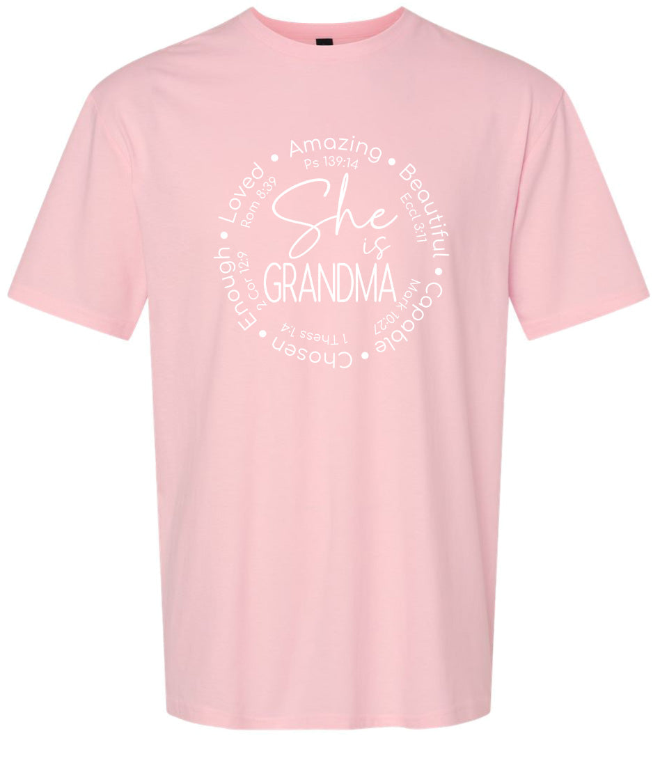 Biblical Grandma Adult Gildan Soft Shirt