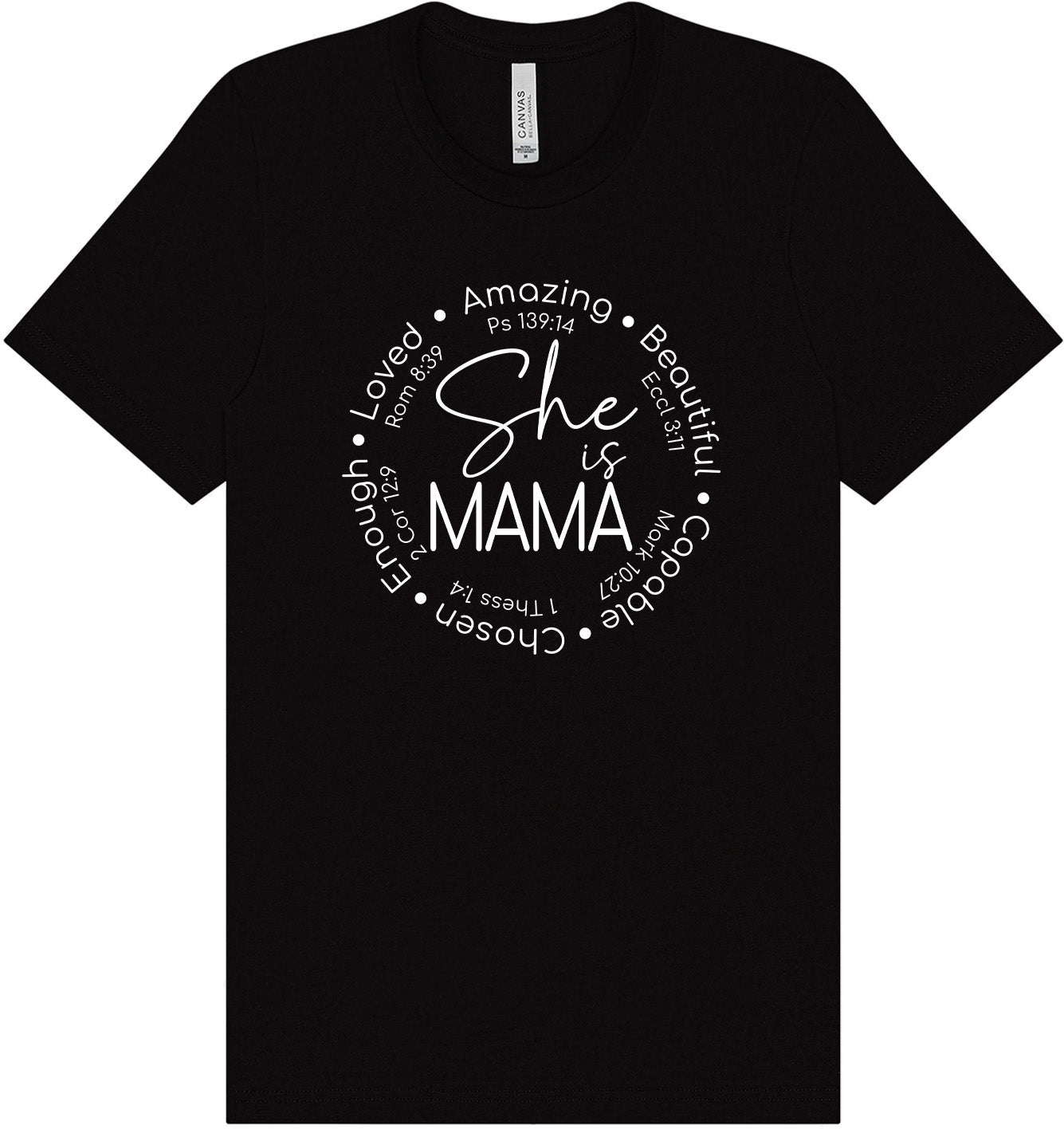 Biblical Mama Adult Bella Canvas Shirt