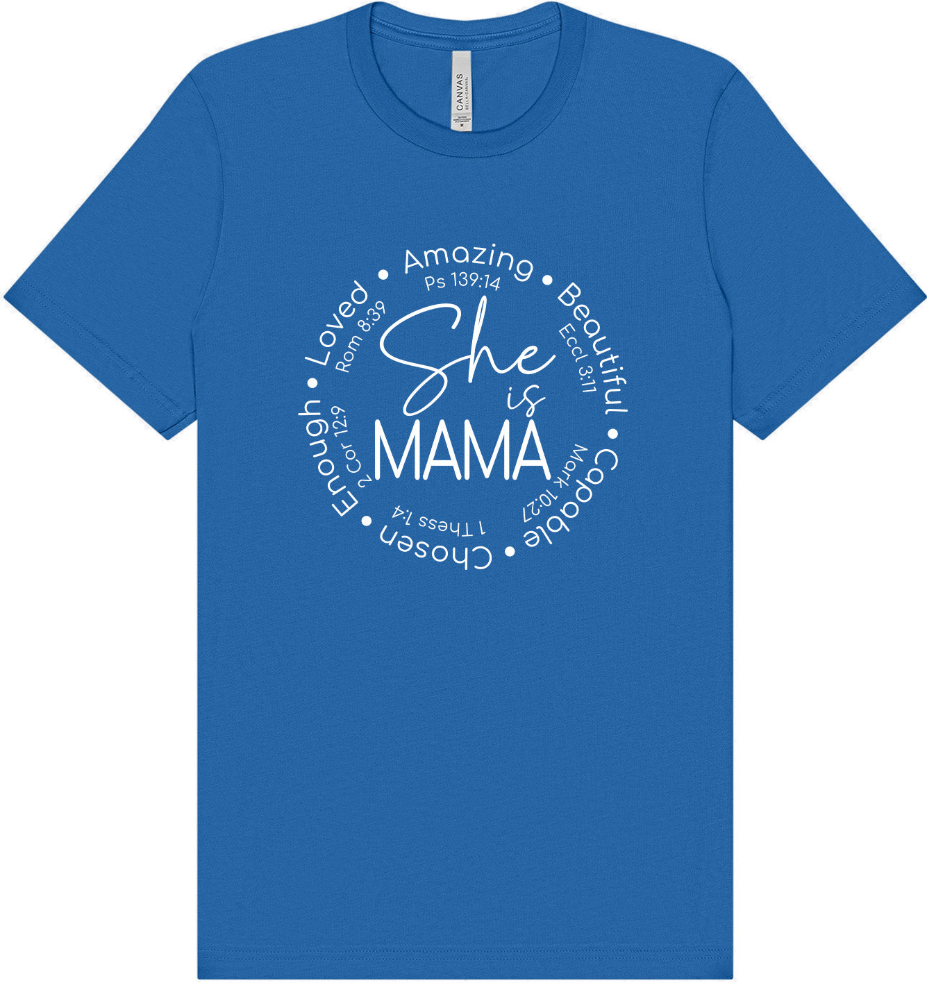 Biblical Mama Adult Bella Canvas Shirt