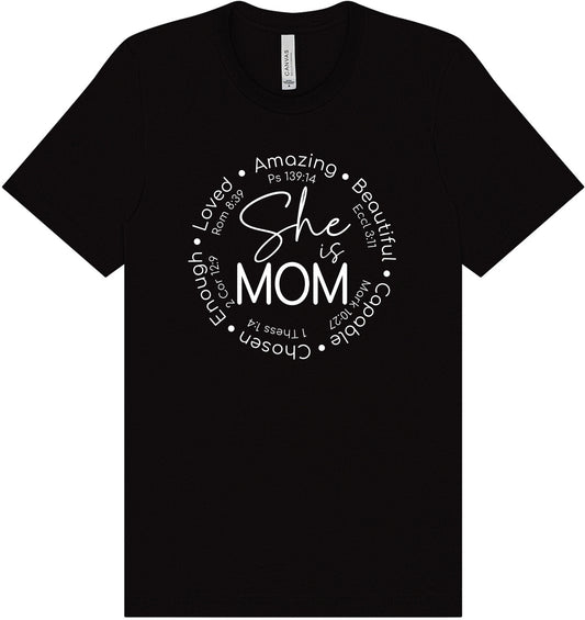 Biblical Mom Adult Bella Canvas Shirt