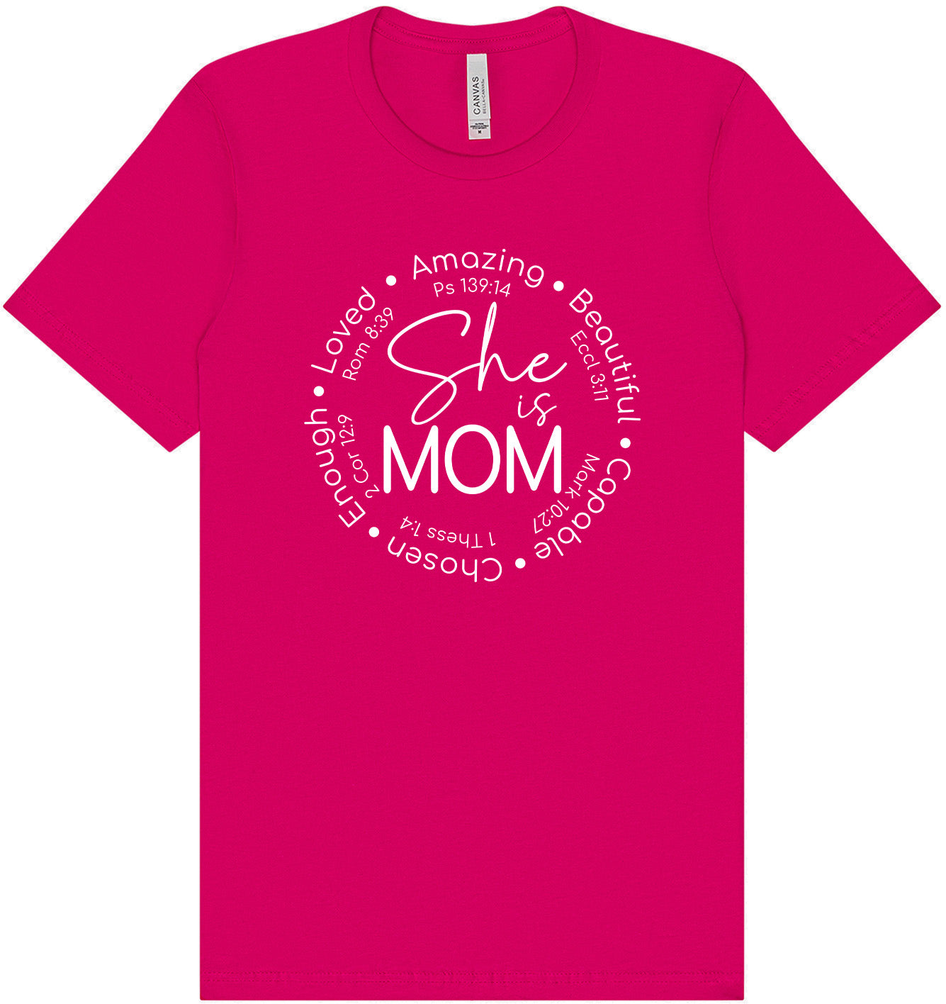 Biblical Mom Adult Bella Canvas Shirt