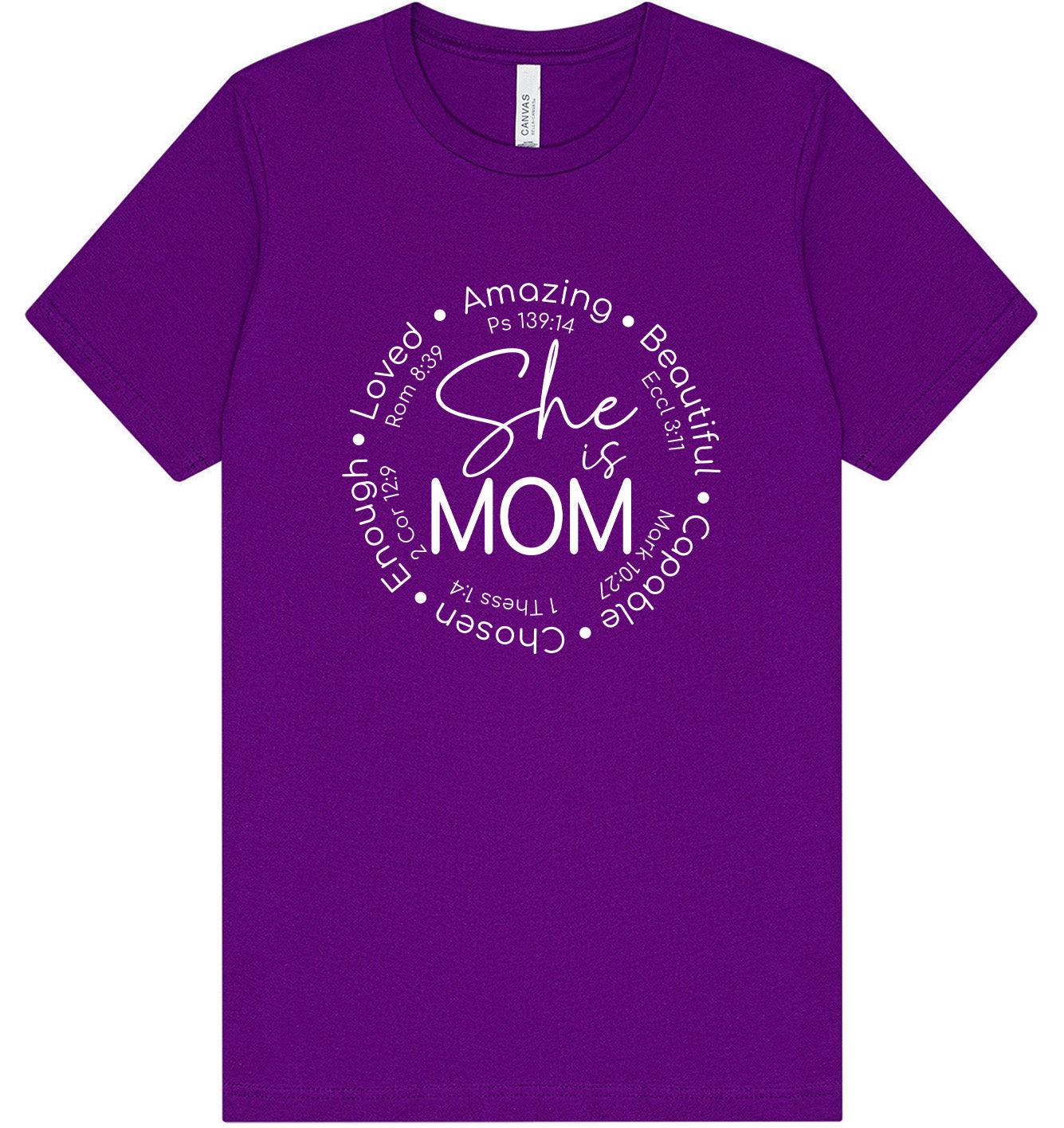 Biblical Mom Adult Bella Canvas Shirt