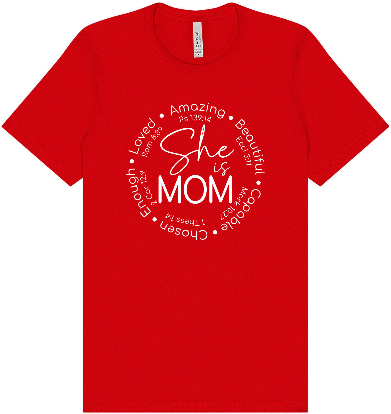 Biblical Mom Adult Bella Canvas Shirt