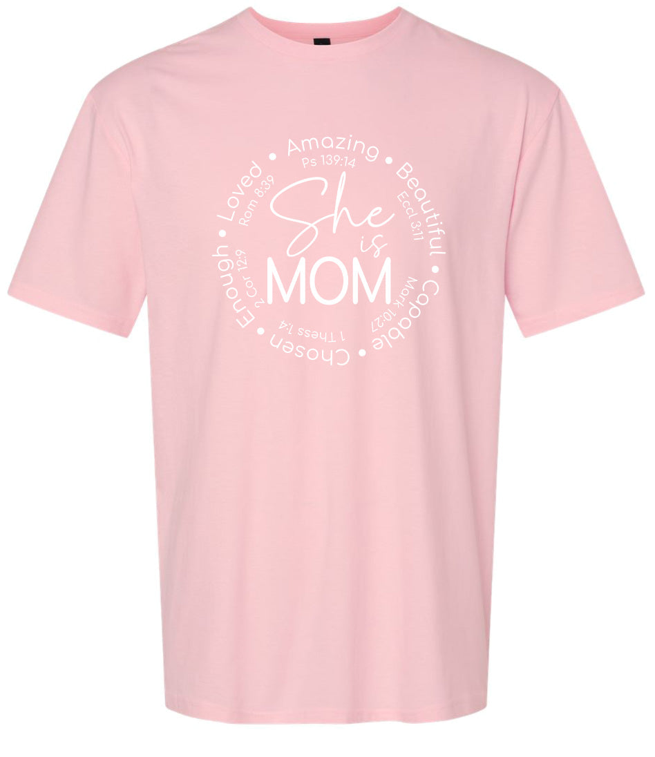 Biblical Mom Adult Gildan Soft Shirt