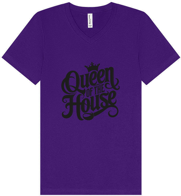 Queen of the House Unisex V-Neck Shirt