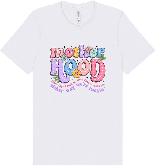 Rockin Motherhood Adult Bella Canvas Shirt