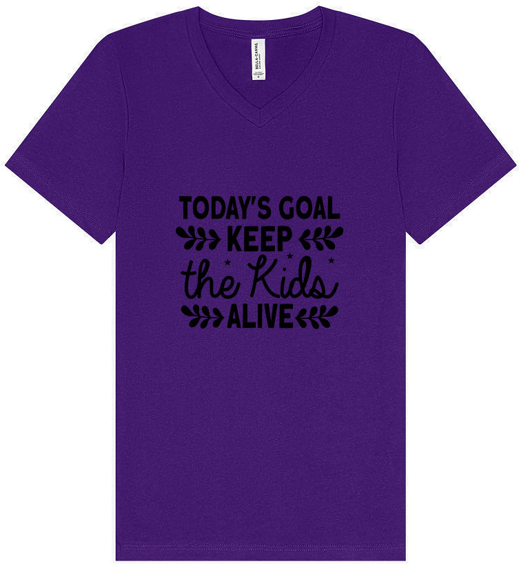 Keep the Kids Alive Unisex V-Neck Shirt