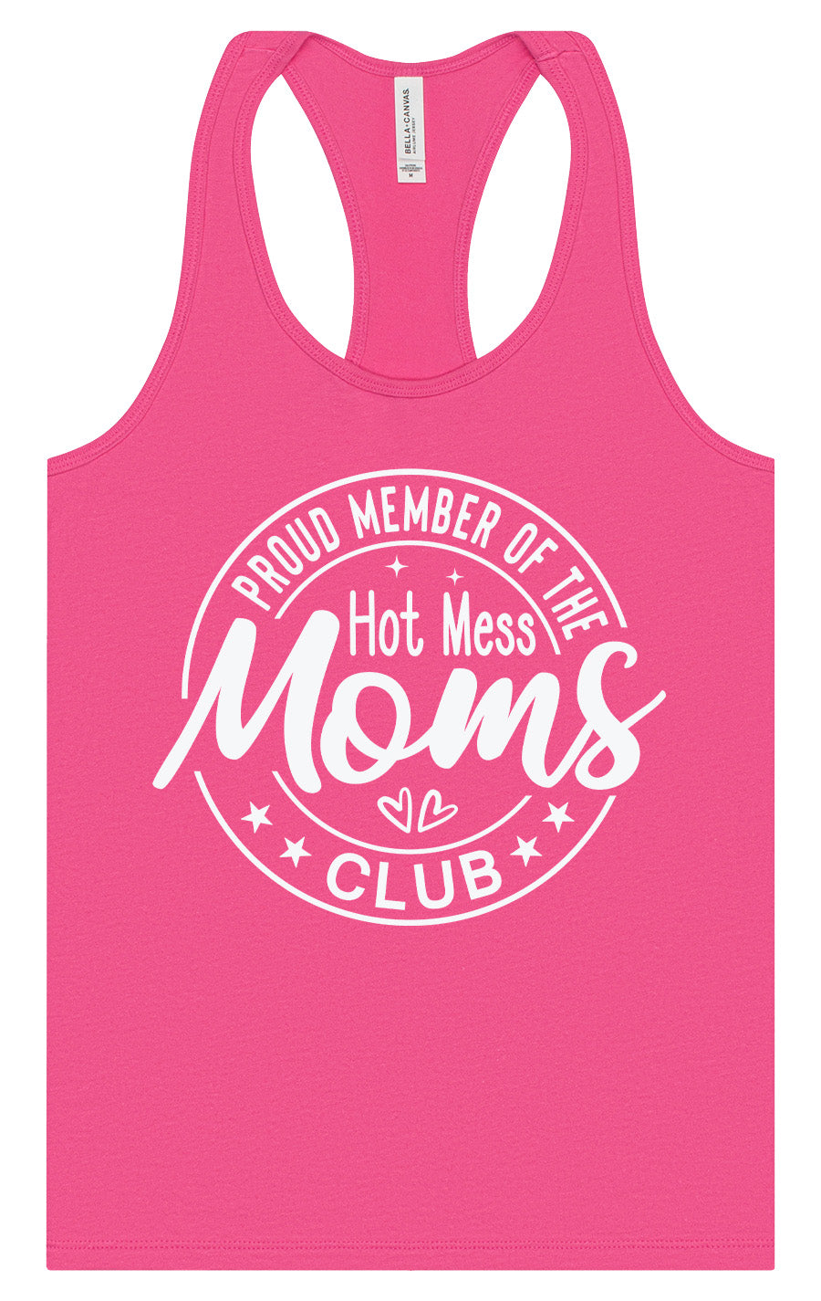 Hot Mess Moms Club Women's Racerback Tank