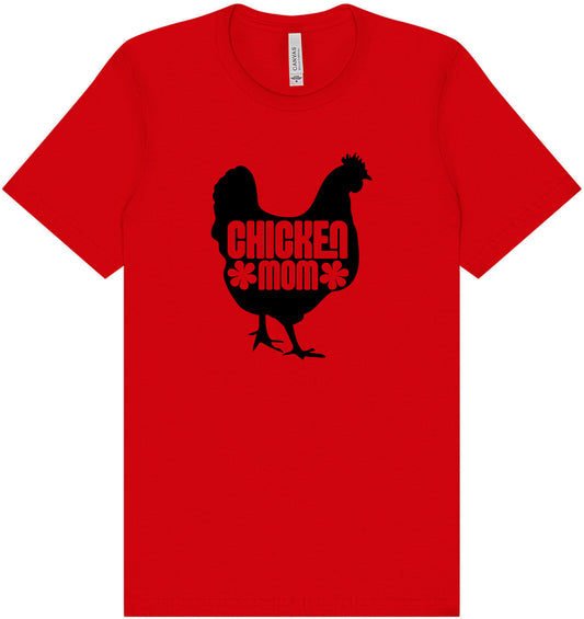 Chicken Mom Adult Bella Canvas Shirt