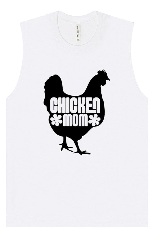 Chicken Mom Muscle Tank
