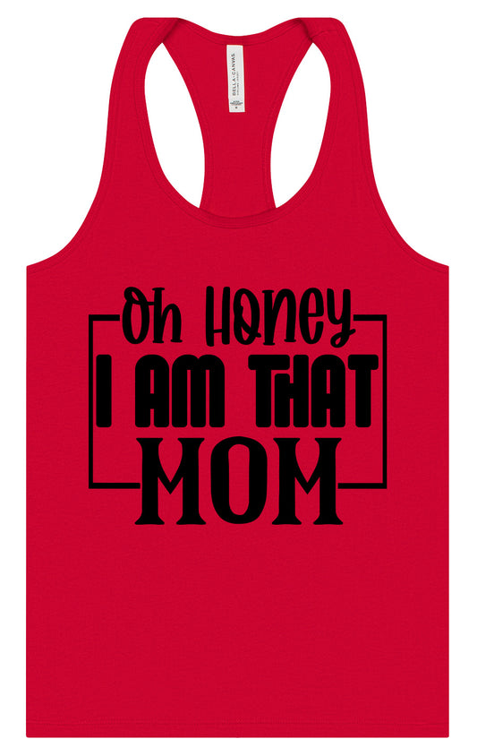 I Am That Mom Women's Racerback Tank