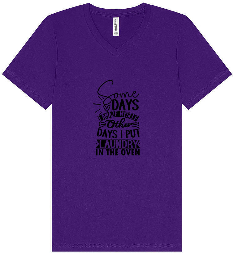 Laundry in the Oven Unisex V-Neck Shirt