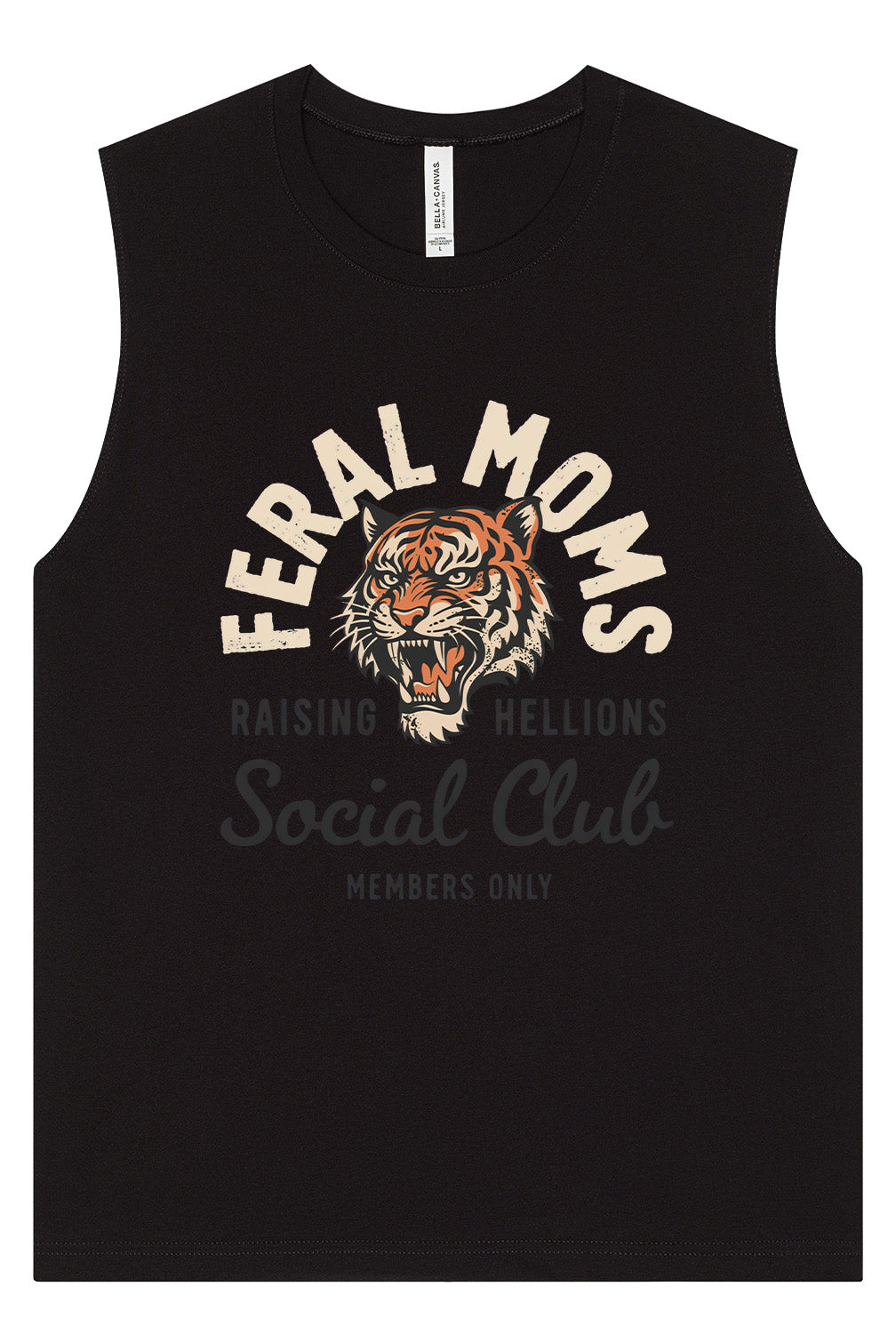 Feral Moms Social Club Muscle Tank