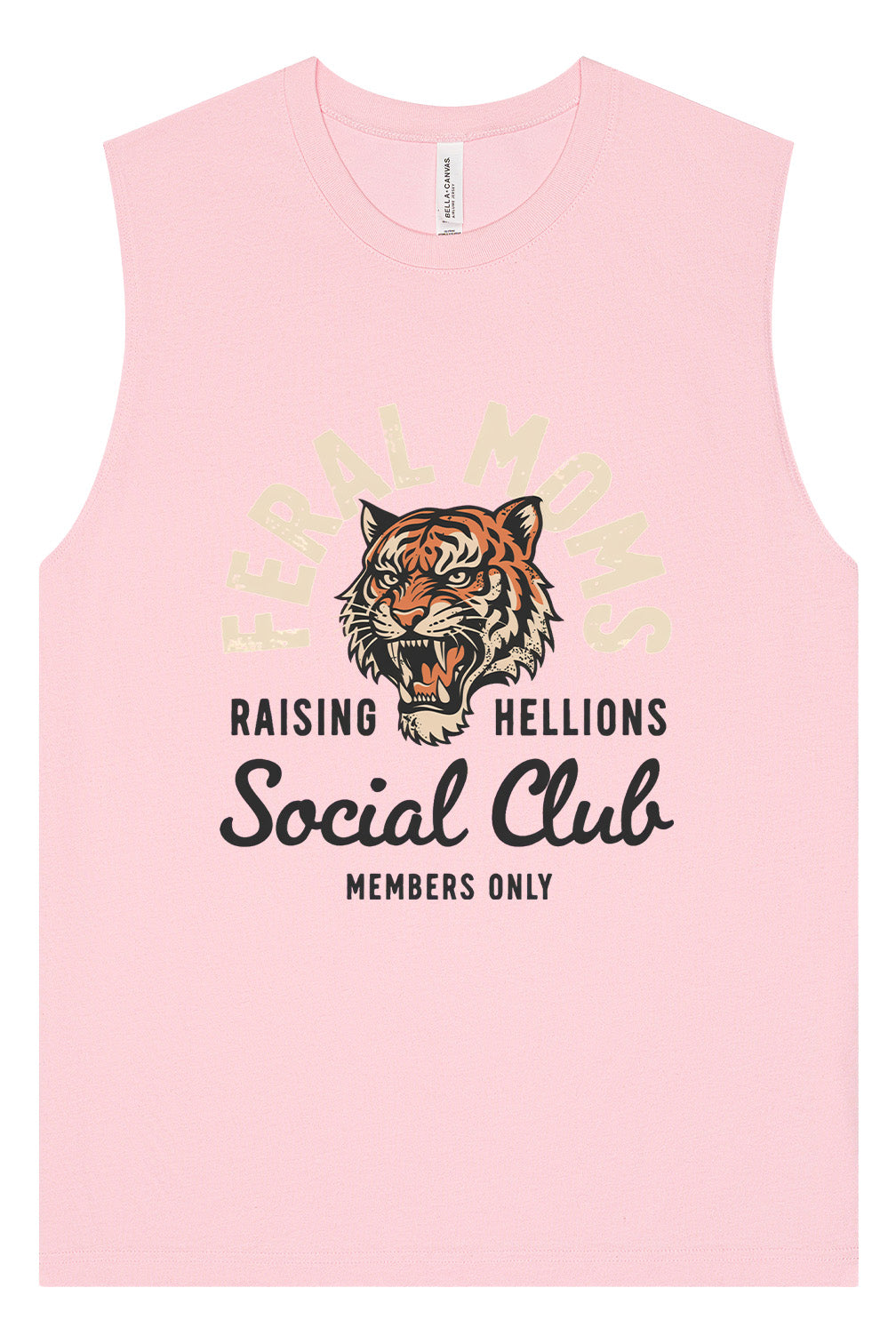 Feral Moms Social Club Muscle Tank