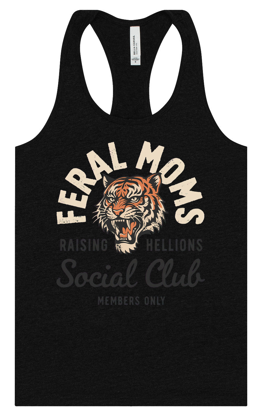 Feral Moms Social Club Women's Racerback Tank