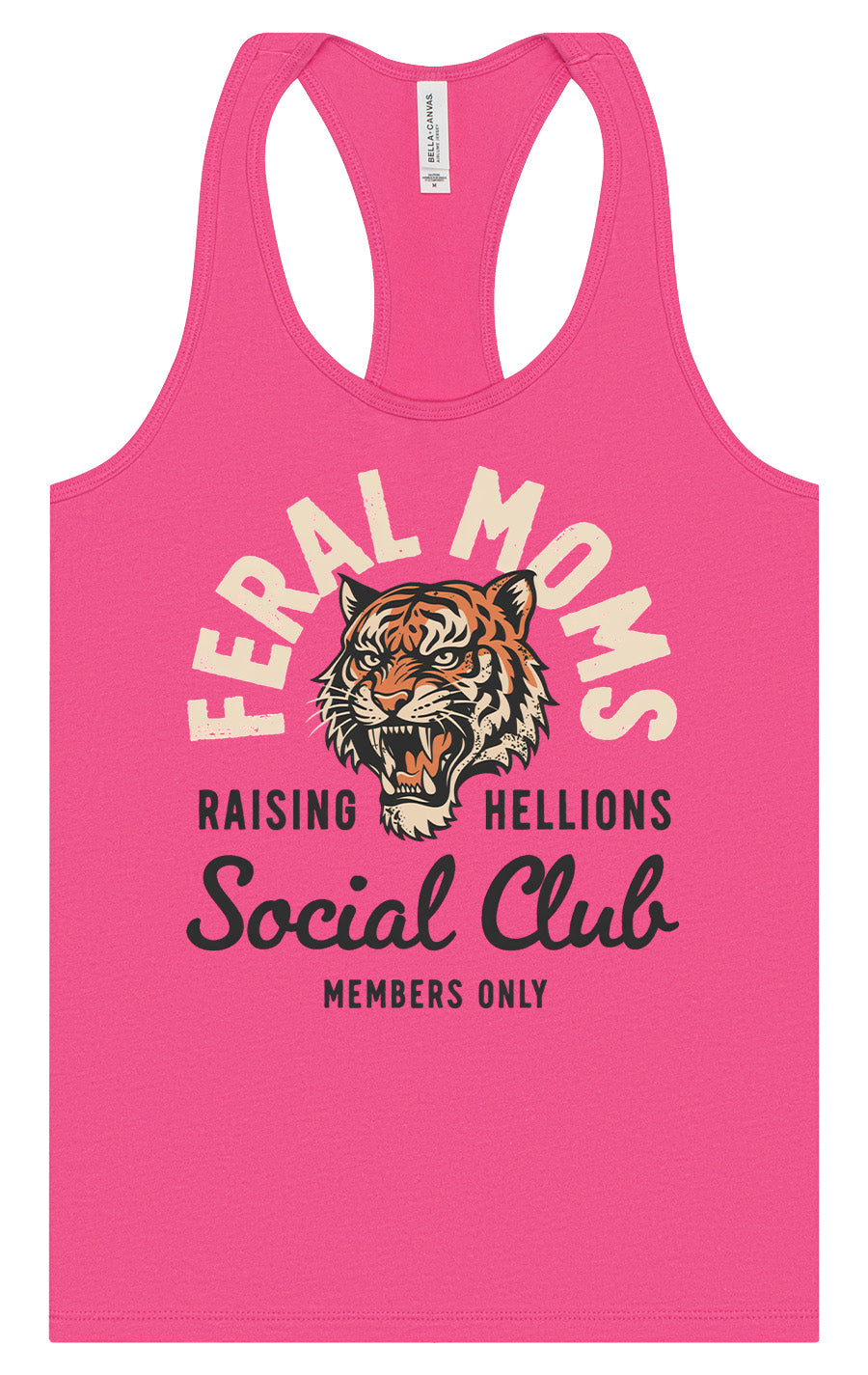 Feral Moms Social Club Women's Racerback Tank
