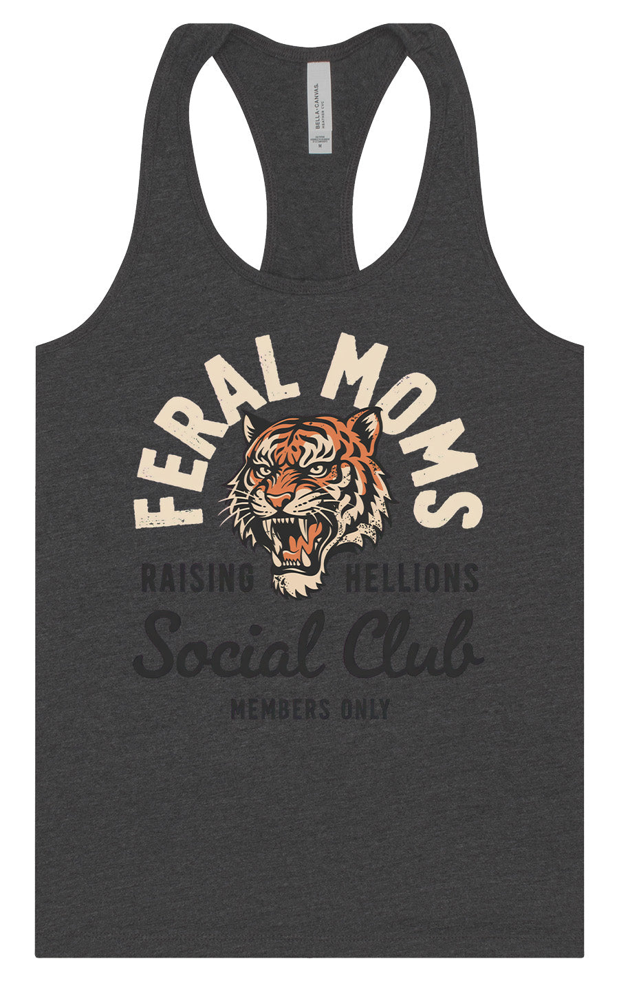 Feral Moms Social Club Women's Racerback Tank