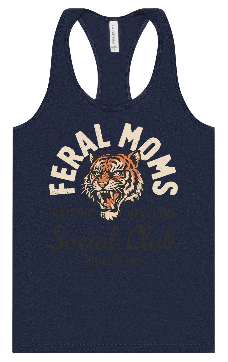 Feral Moms Social Club Women's Racerback Tank