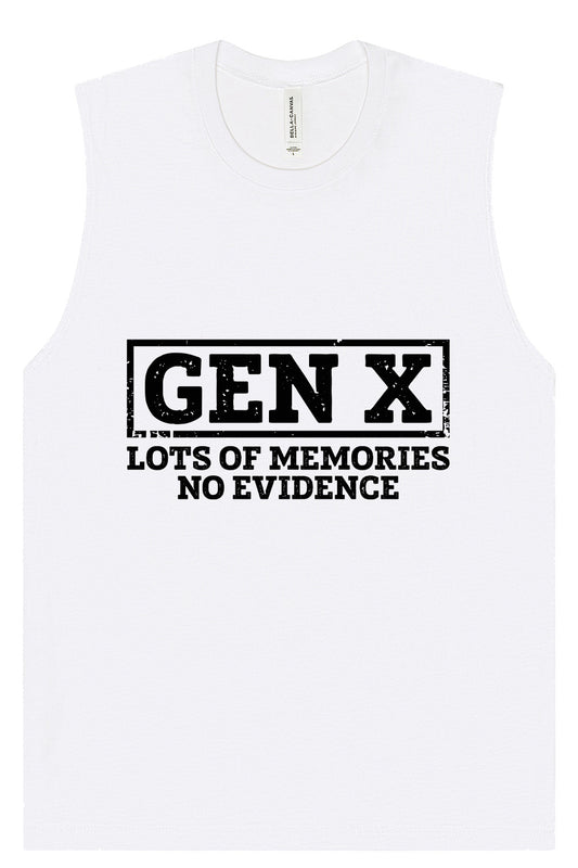 Gen X No Evidence Muscle Tank
