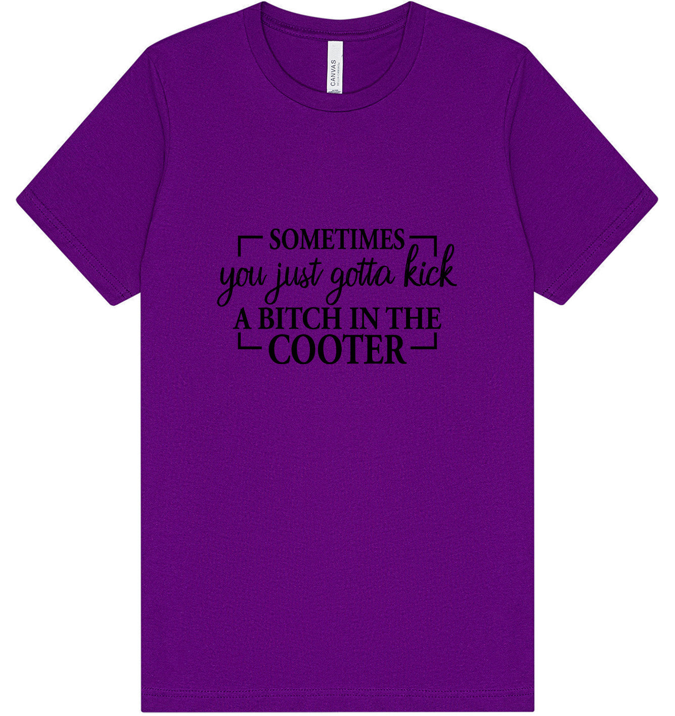 Kick a Bitch Adult Bella Canvas Shirt