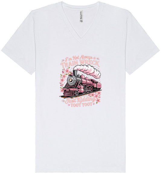 Toot Toot Unisex V-Neck Shirt