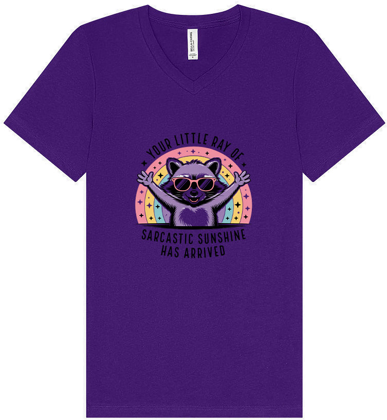 Sarcastic Sunshine Unisex V-Neck Shirt