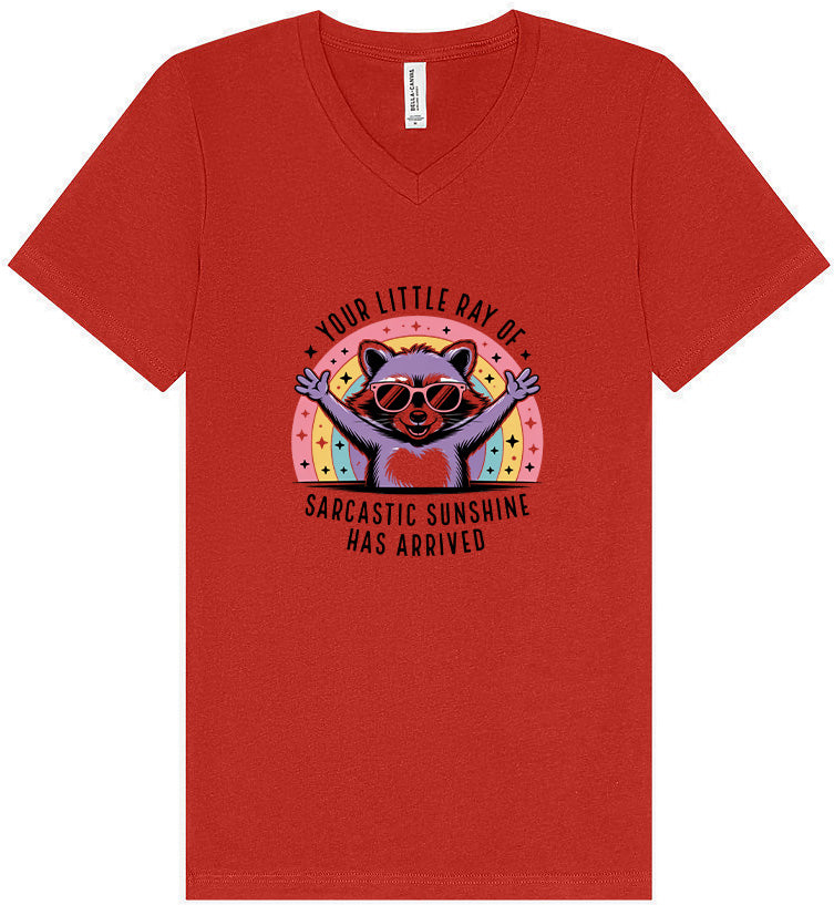 Sarcastic Sunshine Unisex V-Neck Shirt