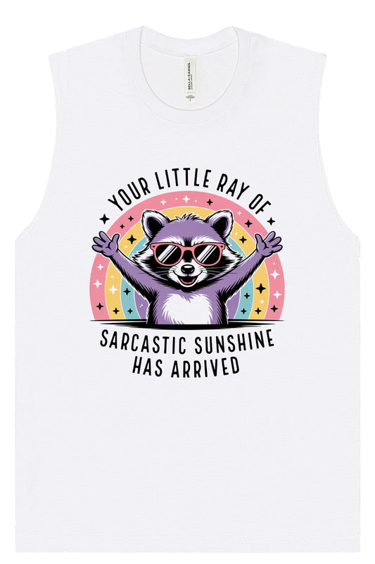 Sarcastic Sunshine Muscle Tank