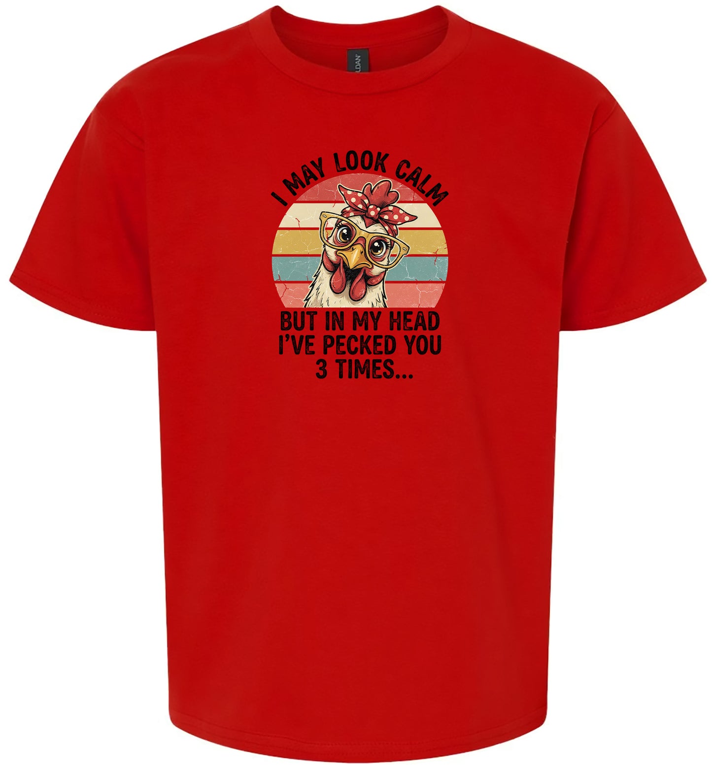 Pecked You in My Head Children's Gildan Soft Shirt