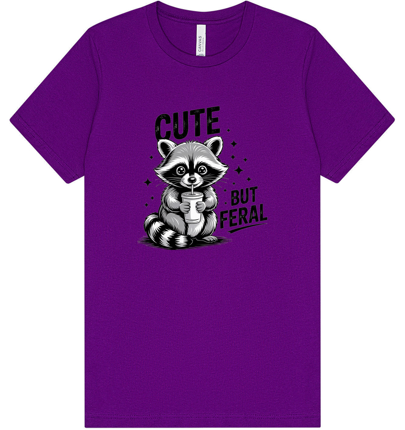 Cute but Feral Adult Bella Canvas Shirt