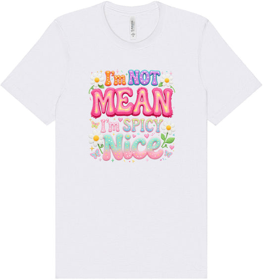 Spicy Nice Adult Bella Canvas Shirt