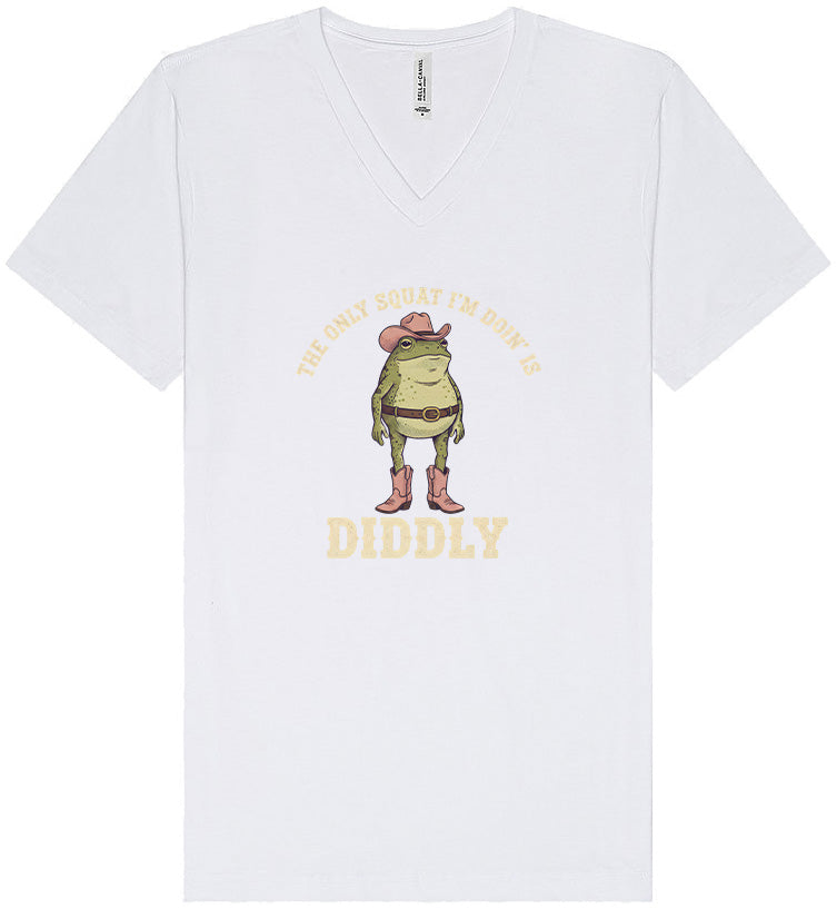 Diddly Squat Unisex V-Neck Shirt