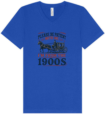 Please Be Patient With Me Unisex V-Neck Shirt