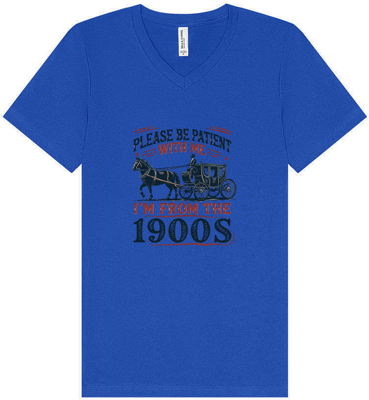 Please Be Patient With Me Unisex V-Neck Shirt