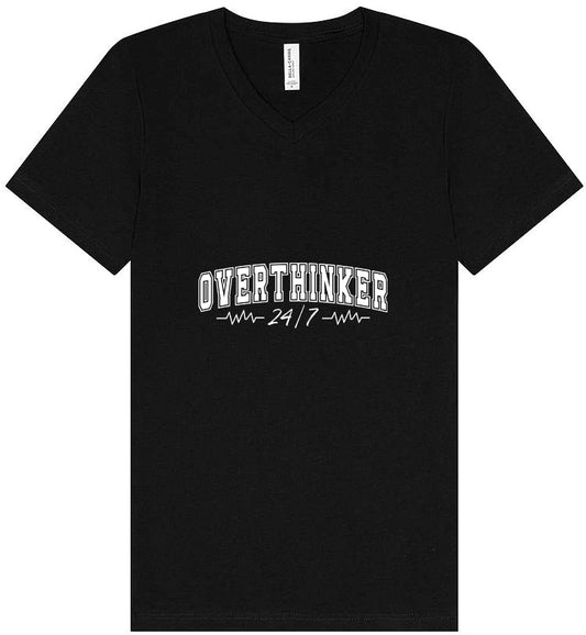 Overthinker Unisex V-Neck Shirt