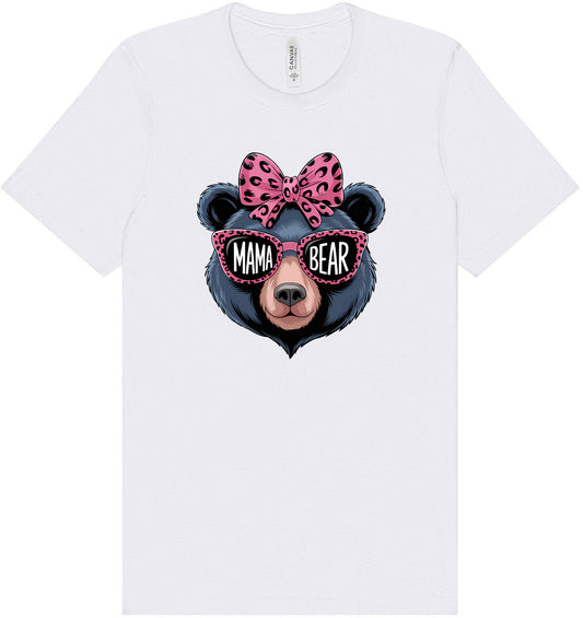 Stylish Mama Bear Adult Bella Canvas Shirt