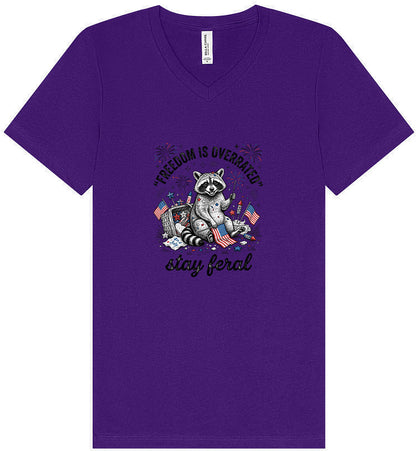 Freedom is Overrated Unisex V-Neck Shirt